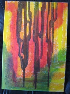 peinture de Josette Bude Laurent